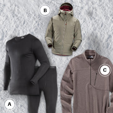 gear guide colorado haute route base and mid layers
