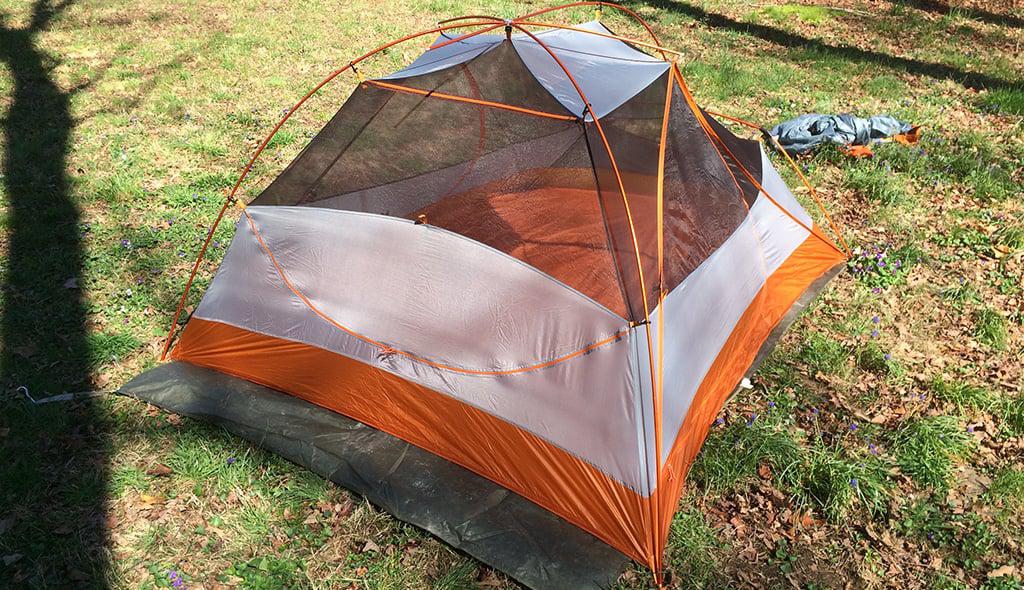 tent setup
