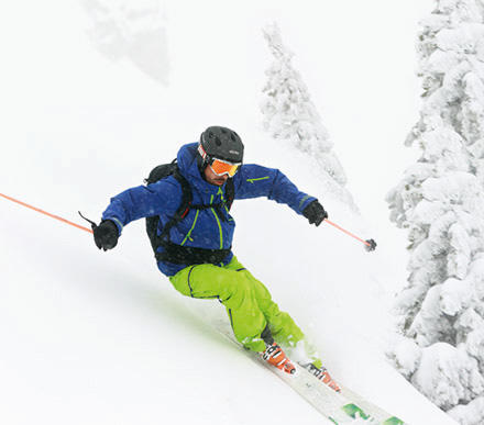 caring for a waterproof ski jacket
