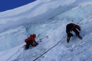Eiskletterworkshop mit Ines Papert