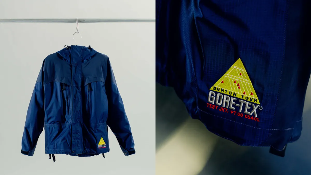 Blå Burton GORE-TEX-jacka från 2000