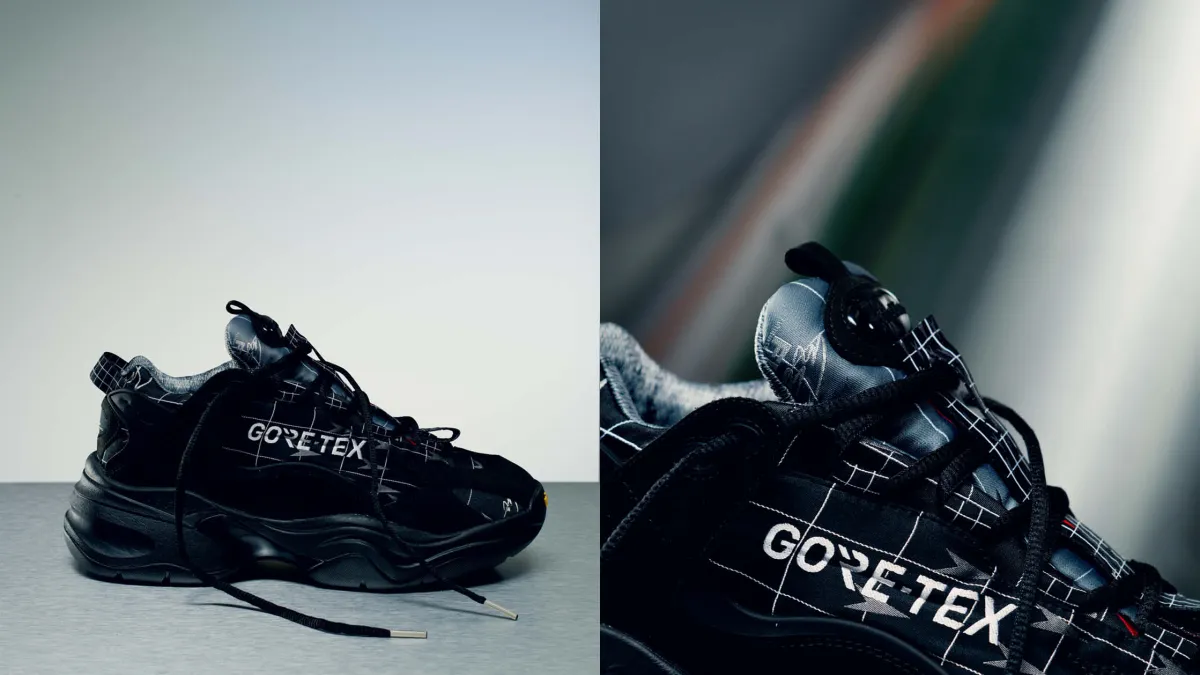 Svarta GORE-TEX-skor