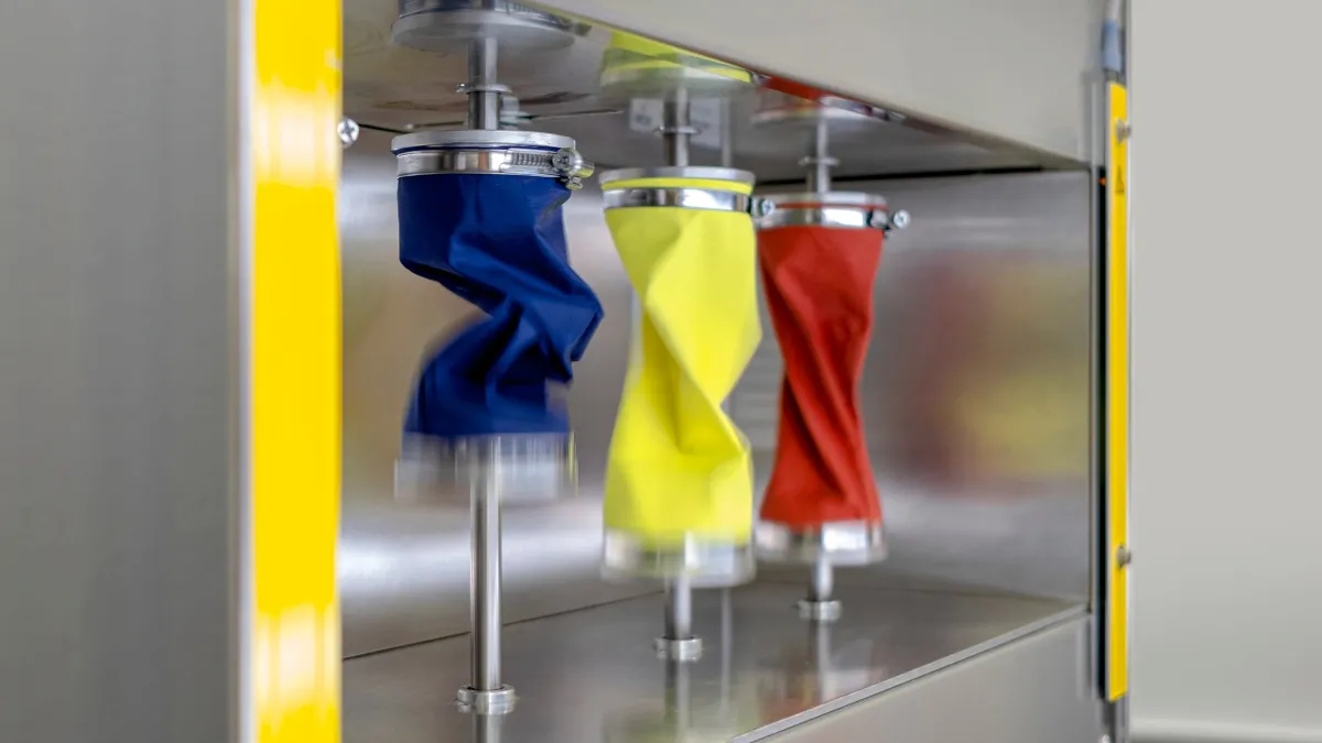 GORE-TEX Garments being tested in the lab
